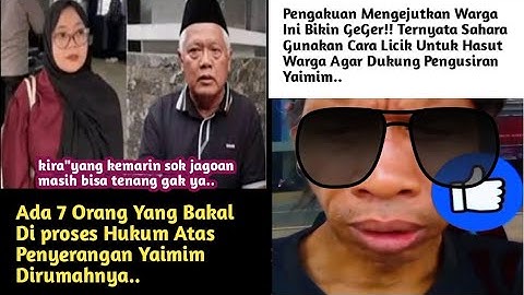 Warga Ini Bongkar Cara Licik Sahara,Kenapa Warga Mau Tandatangan Pengusiran Yai Min ||Yaimimvssahara