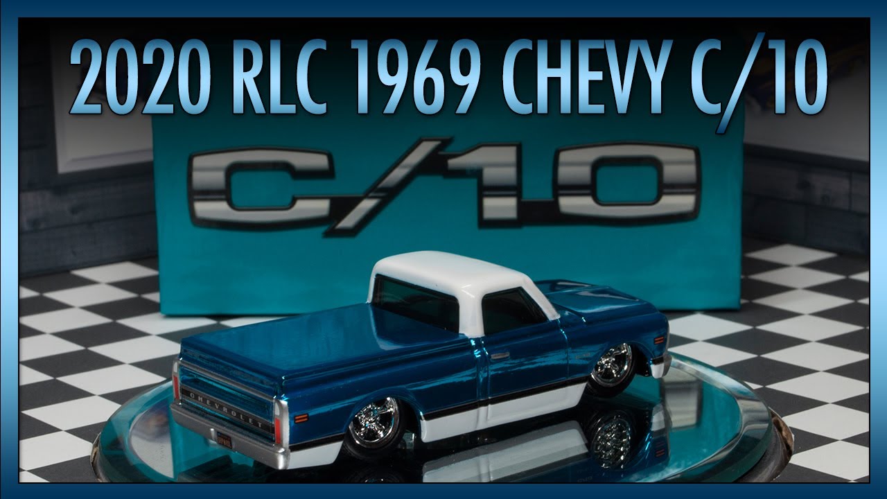2020 Hot Wheels RLC 1969 Chevy C-10 with adjustable suspension