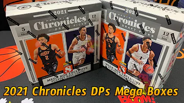 🚨2021 Chronicles DPs Basketball Mega Boxes.  Tons of Top Rookies!