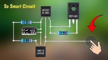 Just One Touch! Smart Delay Timer Circuit Perfect for Doorbell and Security Alarm