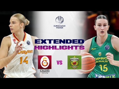 Galatasaray Cagdas Faktoring v Sopron Basket | Full Game Highlights | EuroLeague Women 2025-26