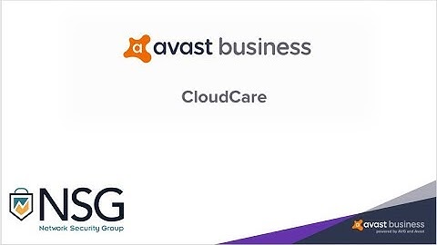 Network Security Group Demo of Avast CloudCare for MSP