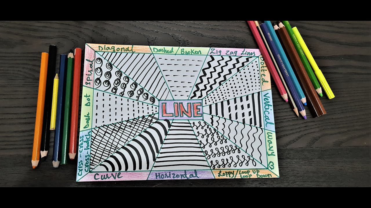 Types of Line, Line as an Element of Art