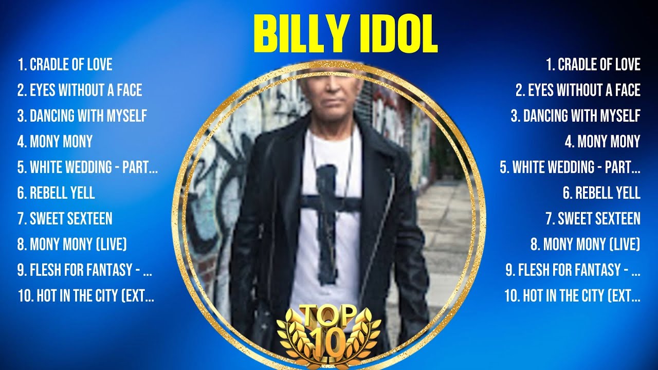 Billy Idol Mix Top Hits Full Album ▶️ Full Album ▶️ Best 10 Hits Playlist