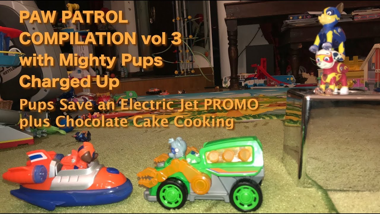 Paw Patrol Compilation vol 3 with Mighty Pups Charged Up Paw Patrol Compilation vol 3 with Mighty Pups Charged Up