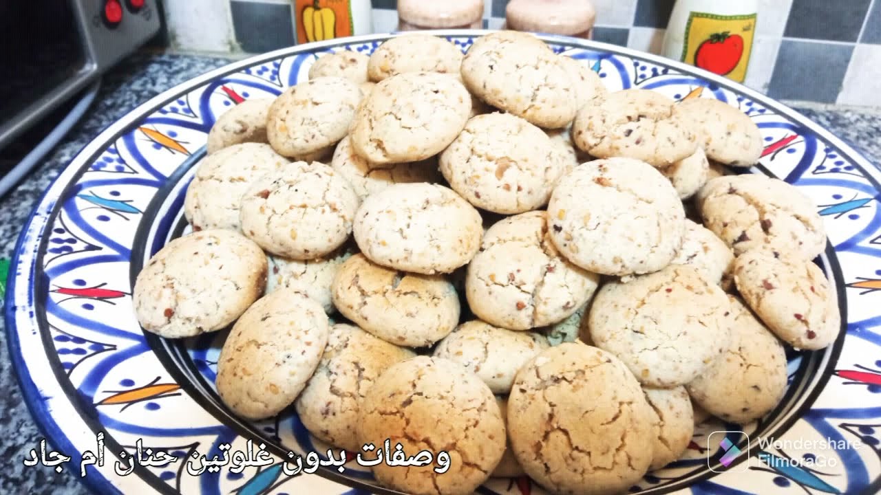 غريبة البهلة بدون غلوتين لذيذة ومشققة نجاح 💯💯 #بدون_غلوتين #glutenfree #sans_gluten