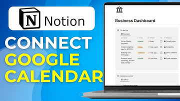 How to Connect My Google Calendar to Notion Alt Title