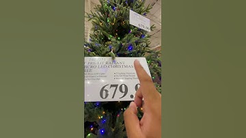 "PRE LIT RADIANT MICRO LED CHRISTMAS TREE" for SALE in Costco #costco