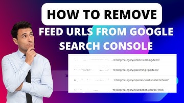 How to disable FEED URLs in WordPress website in Hindi 2024| How to remove feed URLs from GSC