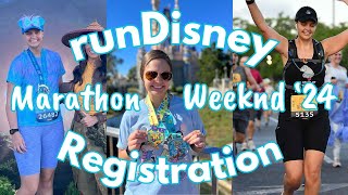 RunDisney Marathon Weekend 2024 Registration | my experience signing up for my first Dopey!