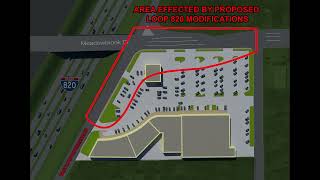 Proposed Expansion at Loop 820 and Meadowbrook Dr a