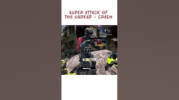 SUPER ATTACK OF THE UNDEAD - CRASH |  #hitalgamingshorts #callofduty #shorts