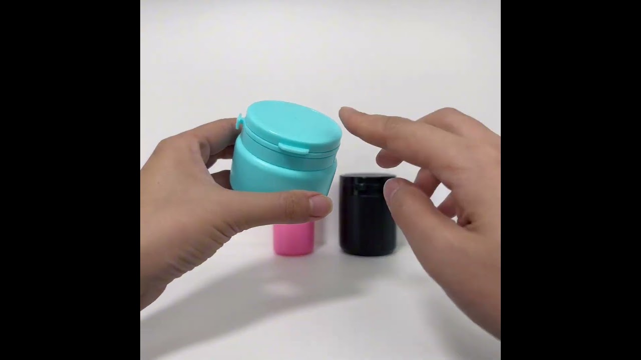 Anti-theft Chewing Gum Bottle with Flip-top Lid
