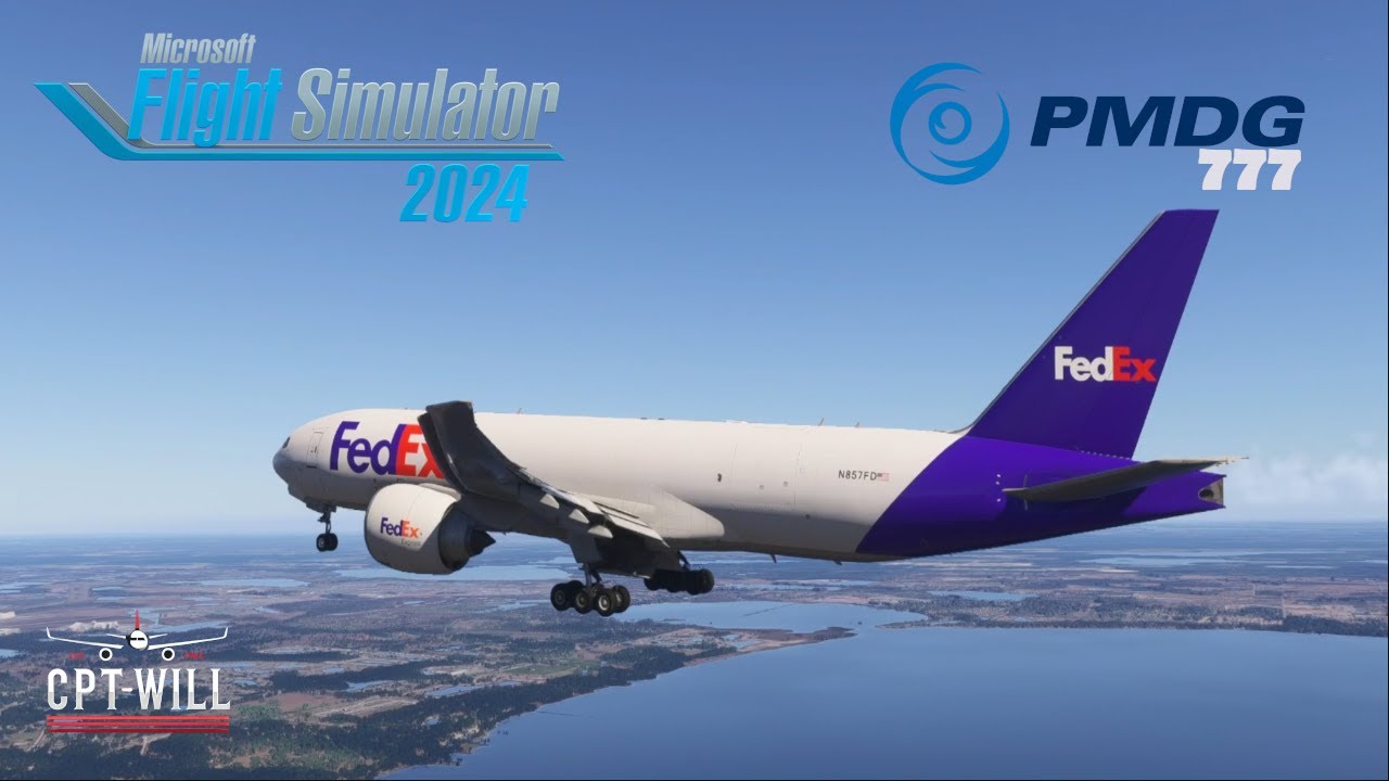 PMDG 777F ILS APPROACH | MSFS 2024 | MCO RWY 36L