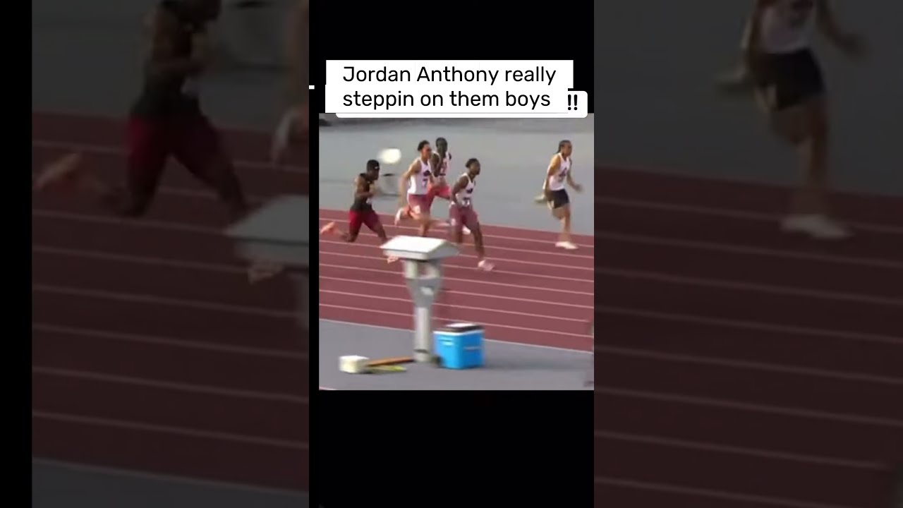 Jordan Anthony Drops The Fastest All Conditions Lead At 9 75 In 100m Trackandfield Ncaa