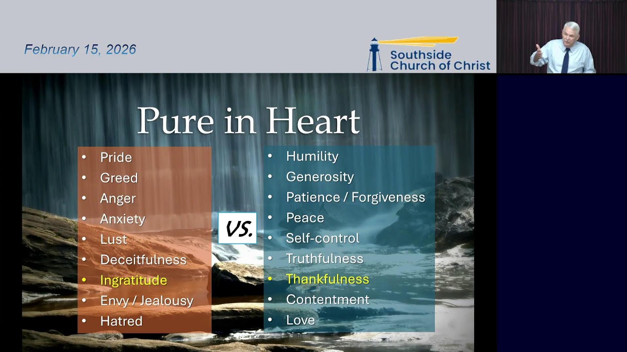 Sunday AM Bible Study 2/15/2026