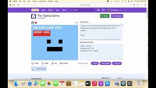 typing game on scratch pt 1!