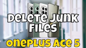 Oneplus Ace 5 Clear Cache || Cache clear || How to Delete Junk Files