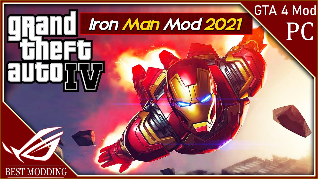 GTA IV New Iron Man Mod 2021 | With Stark Tower | Full Tutorial | GTA 4 Mod | in Hindi Urdu