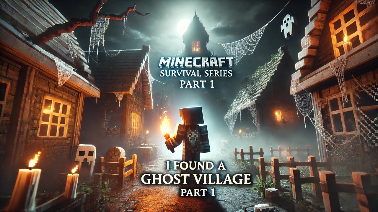 The First Time In Minecraft World I Found A Village| Minecraft Survival ...
