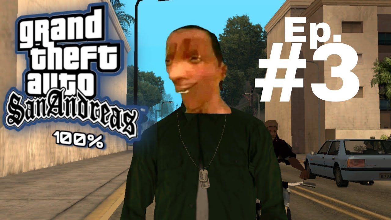 Gta: san andreas CJ vs COPs funny moments with OG loc's ( watch till the end). 🤣