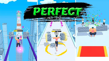 Weight Runner 3D - All Levels Gameplay. Max Level. Gameplay Walkthrough (iOS,Android) LEVEL 47 to 63