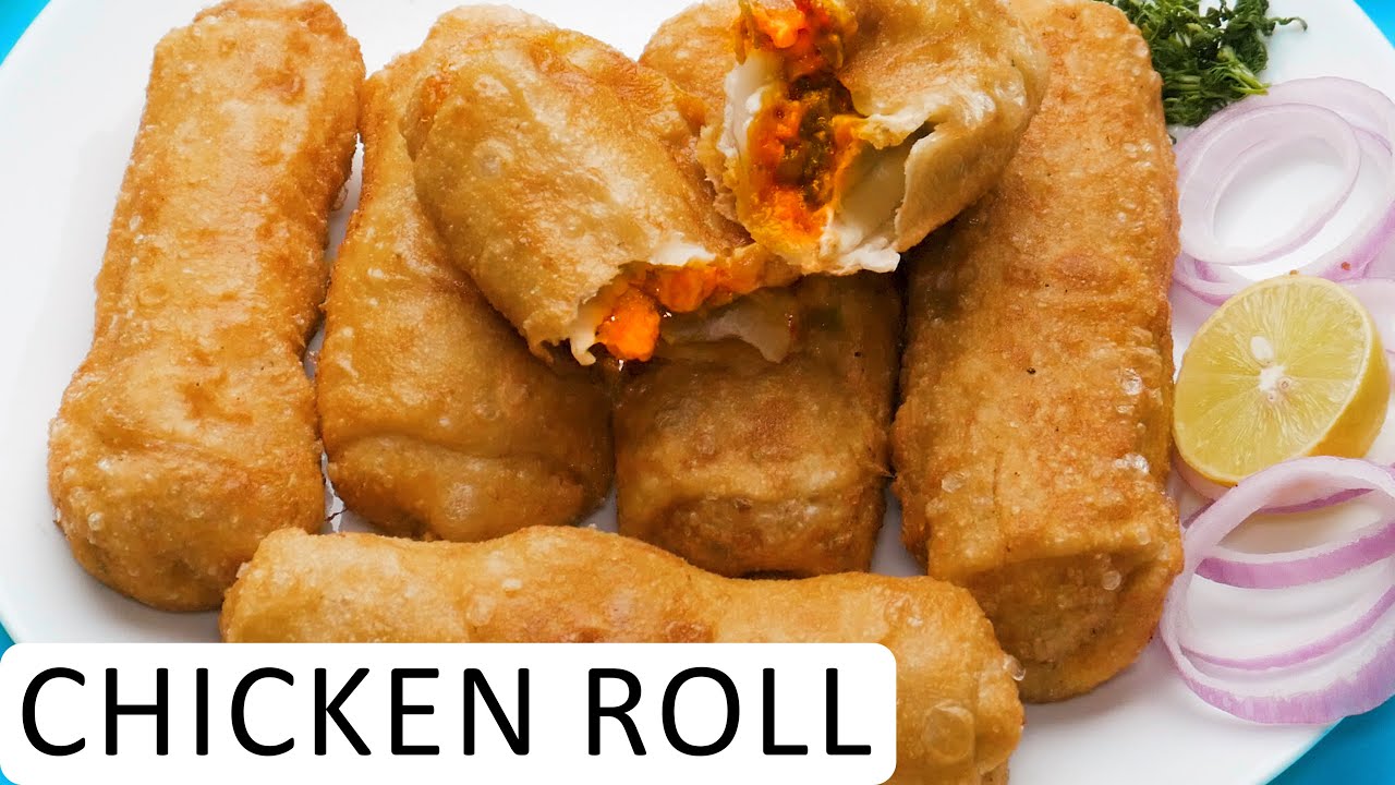 Chicken Cheese Roll Recipe | Pizza Cheese Roll recipe for Iftar | How to Make Chicken Roll
