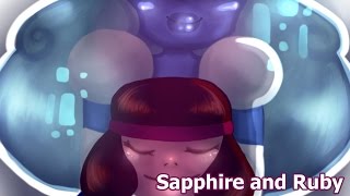 Steven Universe - Sapphire and Ruby (SPEED PAINT)