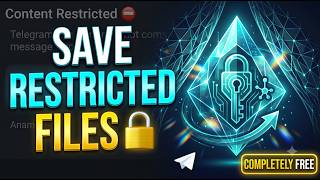 How to Save Restricted Telegram Content FOR FREE (2026) / Telegram Bot