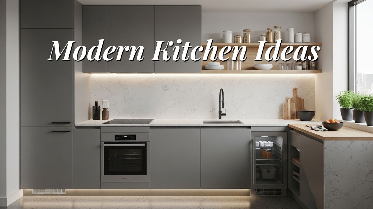 Modern Small Kitchen Ideas To Maximize Space, Storage, And Style ...