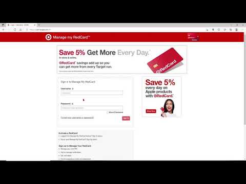 How to Login Target Credit Card Account? Target Credit Card Login Helps Tutorial
