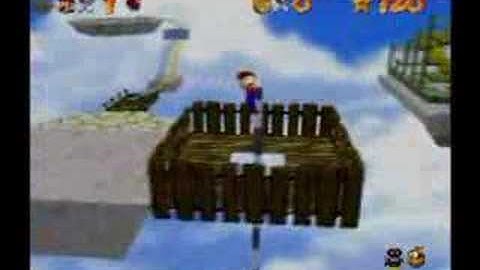 Super Mario 64 - RR - Min. A press WR - Tricky Triangles (1)