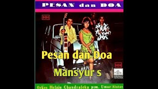 Pesan dan Doa Mansyur s cipt Umar alatas Album Pesan dan doa Om Chandraleka