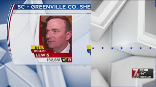 Hobart Lewis wins race for Greenville County Sheriff