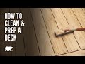 BEHR® Paint | How to Clean and Prep a Deck