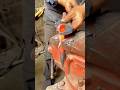 Bending Heated Metal with Precision Using Industrial Forming and Clamping Techniques #shorts
