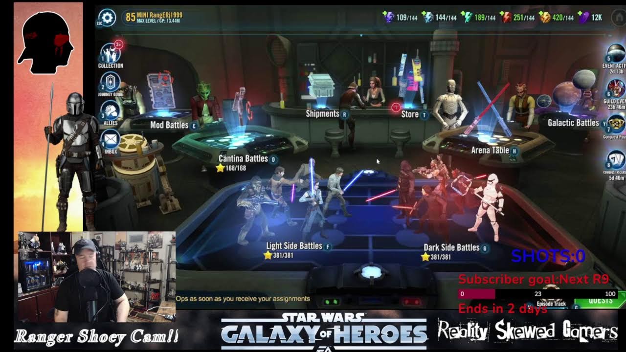 SWGOH WEDS/ HUMP DAY STREAM!!! (..and dad jokes)