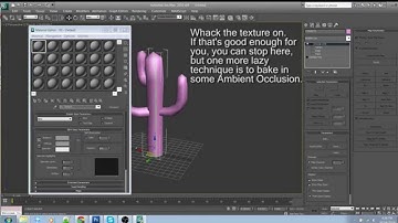 Low Poly Cactus - Lazy mans tutorial.