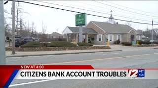 Citizens Bank customers seeing account issues