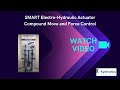 Compound Move & Force Control: Kyntronics Hybrid Actuator Demo