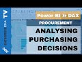 Analyse Procurement Purchasing Decisions in Power BI using DAX