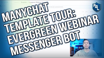 ManyChat Template: Evergreen Webinar Messenger Bot