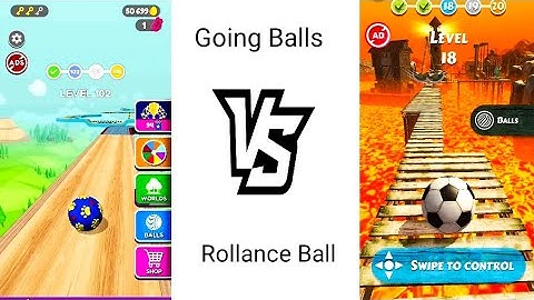 Going Balls VS Rollance Balls||Amezing Game Video Lees Play|| #goingballs #rollance #popular