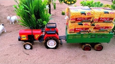 Diy Tractor stuck in mud mini science project ll part 7 ll tractor Video ll @ mini tractor stuck