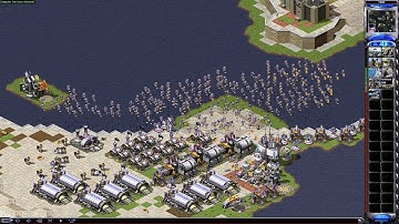 Red Alert 2 To The Future 1 vs 7 Hard AI