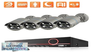 Techage 8CH 4MP POE Security Surveillance Camera System Kit AI Face Detection Review