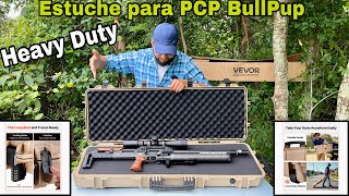 VEVOR Estuche duro de 40” con cerradura con ruedas, impermeable y a prueba de polvo, caqui