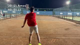 14/05/2025 Practice Match vs AMOS on clay SET 1 #australia #sports #sydney #tennis #workout