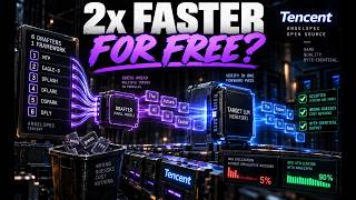 How Tencent Doubled LLM Speed For Free — AngelSpec vs DFlash 2 #tencent #ai #aivideo #llm #aimodel