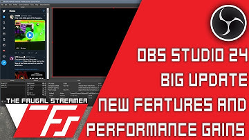 OBS Studio Version 24 New Features Added and Nice Performance Gains!